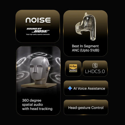 Noise Master Buds 2 with Bose Sound
